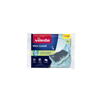 Vileda Pro Clean губка, вязкая, упаковка 2 шт.