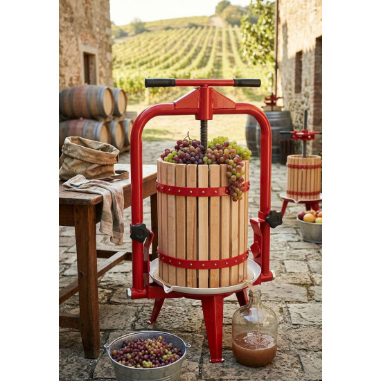 Виноградный пресс сFр12, 12 л, с рамой