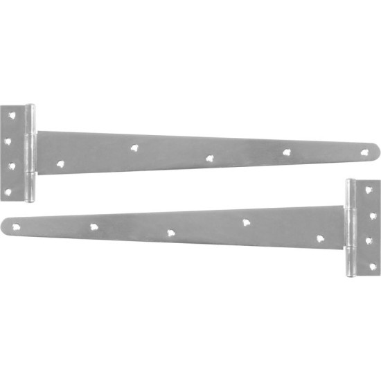 Durvju eņģes T-LINK 400 mm,  cinkoti, iepakojumā 2 gab.