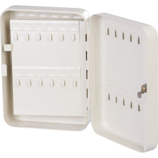 Drošības kaste Keybox 214 atslēgām, 48 āķi, 25x18x7,4 cm Drošības kaste Keybox 214 atslēgām, 48 āķi, 25x18x7,4 cm