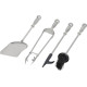 Комплект инструментов для камина Homefire FT53S, 4 предмета, никелированные, 53 см