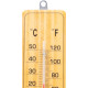 Wooden thermometer TMM-032 Woody, 220x50x13 mm