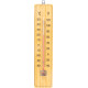 Wooden thermometer TMM-032 Woody, 220x50x13 mm
