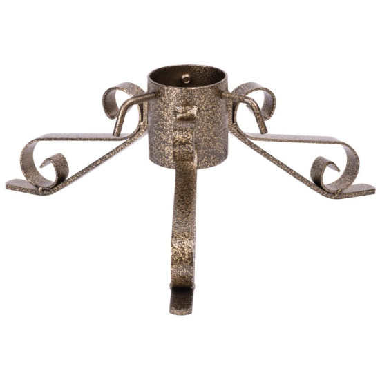 Tree stand Blackbird, gold metal