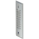 Aluminium thermometer TM-181 Steel, 230x53x16 mm