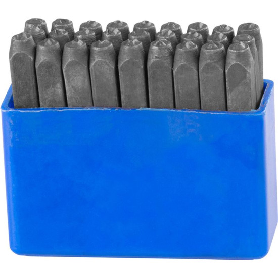 Letter punch 3mm ABC (27pcs)