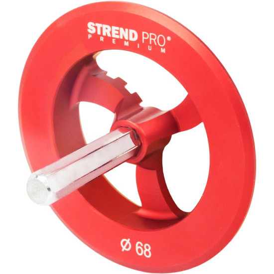 Caurumu zāģis Strend Pro Premium, 68 mm, polistirolam, izolācijas vate