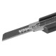 Нож с отламывающимся лезвием Strend Pro Premium, BlackMatt, SoftTouch, 9 мм, black-line