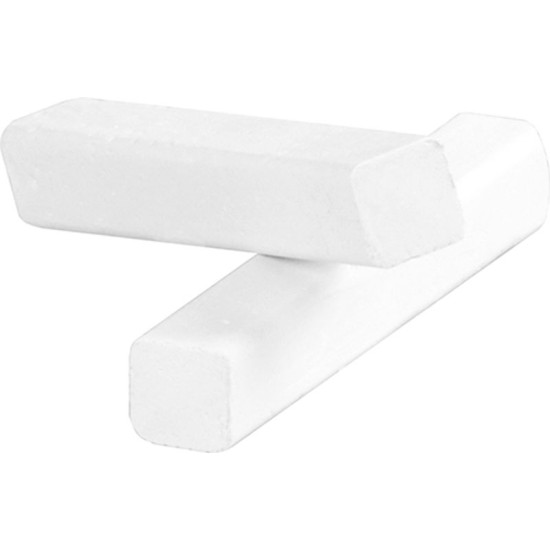 Chalk Strend Pro, white, 1x1x10 cm, pack. 12 pcs