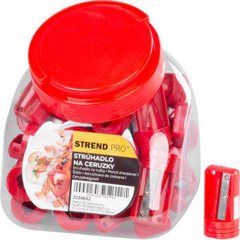 Strend Pro sharpener, for pencils, with whetstone, in a box, Sellbox 40 pcs