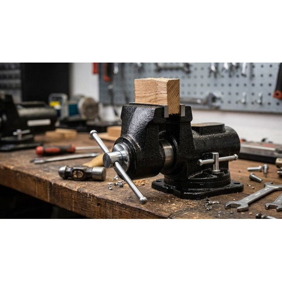 Strend Pro vice, 125 мм, тиски вращающиеся Strend Pro vice, 125 мм, тиски вращающиеся