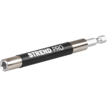 Держатель бит Strend Pro, 120 мм, 1/4", магнитный, удлинитель