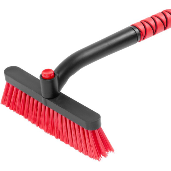 Скребок + щетка Strend Pro, для автомобиля, для льда и снега, алюминий, 65 см