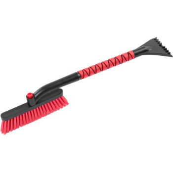 Скребок + щетка Strend Pro, для автомобиля, для льда и снега, алюминий, 65 см