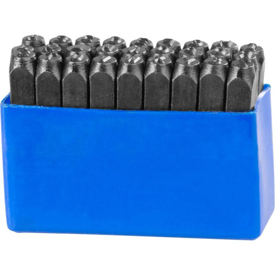 Letter punch 6mm ABC (27pcs)