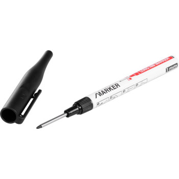 Strend Pro marker, deep, black, extra long tip