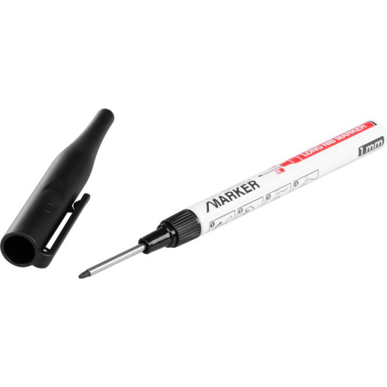 Strend Pro marker, deep, black, extra long tip