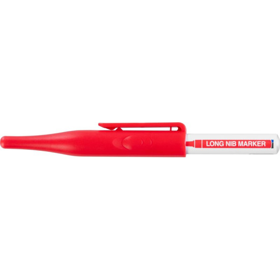Strend Pro marker, deep, red, extra long tip