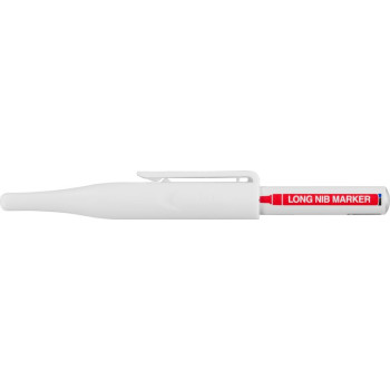Strend Pro marker, deep, white, extra long tip