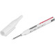 Strend Pro marker, deep, white, extra long tip