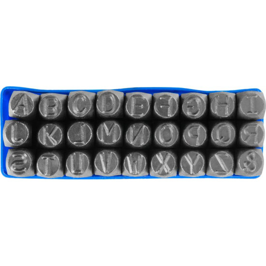 Letter punch 12mm ABC (27pcs)