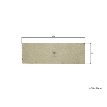 Шамот 18 х 6 х 2