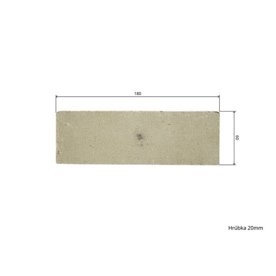 Шамот 18 х 6 х 2