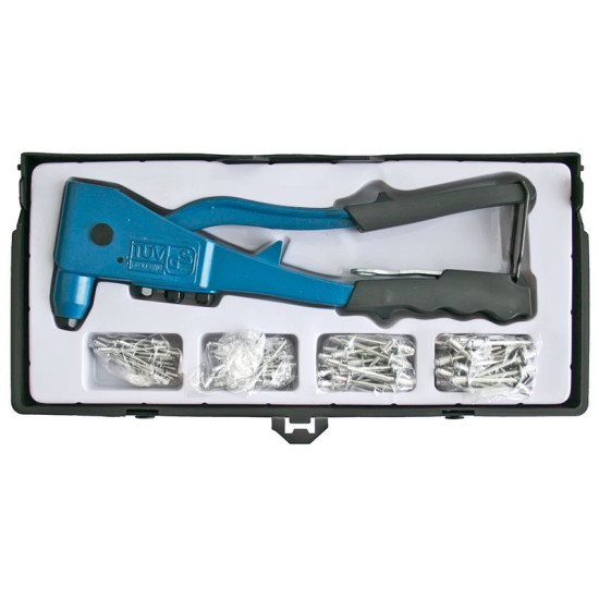 Kniedējamā ierīce 255mm Strend Pro, + 100 kniedes Kniedējamā ierīce 255mm Strend Pro, + 100 kniedes