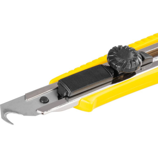 Snap-off blade knife 18mm Strend Pro, PVC, wheel control