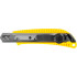 Snap-off blade knife 18mm Strend Pro, PVC, wheel control