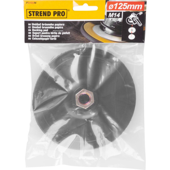 Backing pad 125 mm  M14
