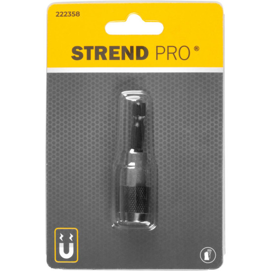 Magnētiskais uzgaļu turētājs 60 mm Strend Pro HD1624-03, 1/4"