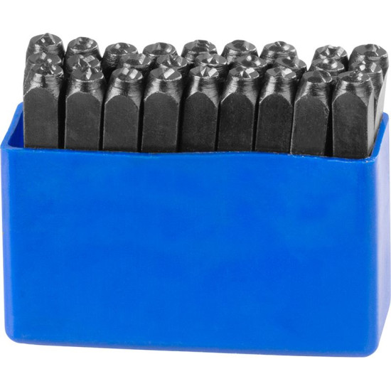 Letter punch 5mm ABC (27pcs)