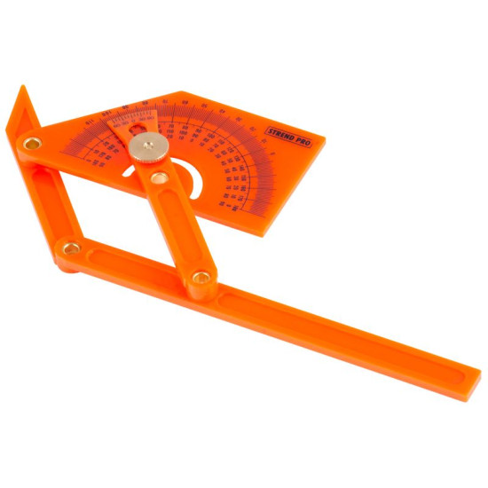 Угломер с транспортиром Strend Pro AP-131, пластик