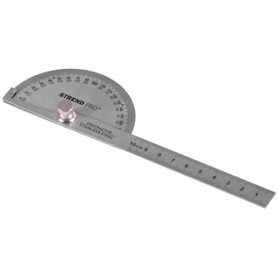Angle protractor Strend Pro SP-173, INOX Angle protractor Strend Pro SP-173, INOX