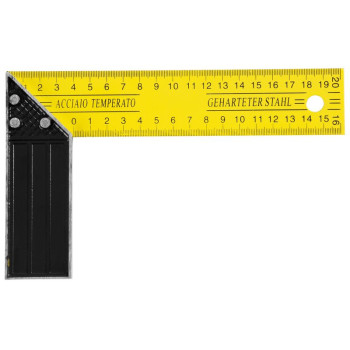 Столярный винкель, угольник,  200х100мм Strend Pro, Alu, Hobby