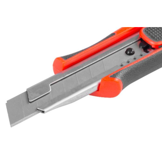 Snap-off blade knife, 9 mm, break-off, plastic