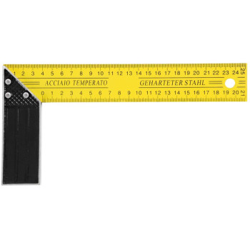 Столярный винкель, угольник,  250х125мм Strend Pro, Alu, Hobby