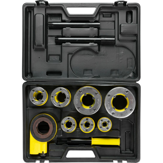 Ratchet pipe threading kit 3/8  - 2   (7pcs)