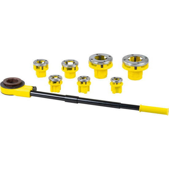 Ratchet pipe threading kit 3/8  - 2   (7pcs)
