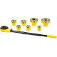 Ratchet pipe threading kit 3/8  - 2   (7pcs)