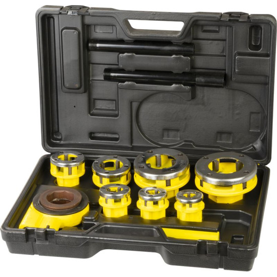 Ratchet pipe threading kit 3/8  - 2   (7pcs)