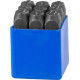 Number punch 12mm 123 (9pcs)
