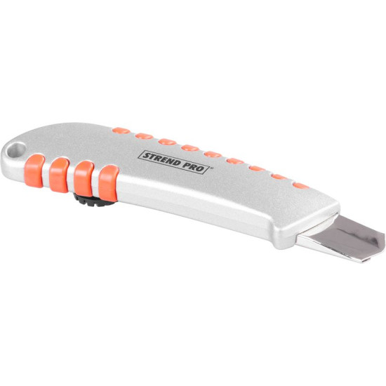 Нож Strend Pro UKX-867-8, 18 мм, лезвие-крюок, Алюминий/пластик