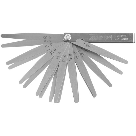 Spraugmēru komplekts Strend Pro TG-165, 20 lapas Spraugmēru komplekts Strend Pro TG-165, 20 lapas