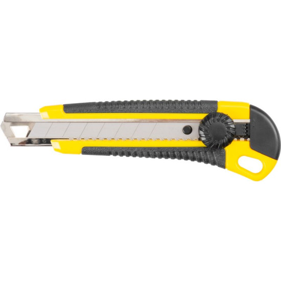 Нож со сменным лезвием Strend Pro 18мм,  24шт.