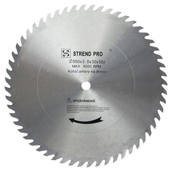 Диск циркулярный по дереву 600x3,5x30 56 зубьев Strend Pro Диск циркулярный по дереву 600x3,5x30 56 зубьев Strend Pro
