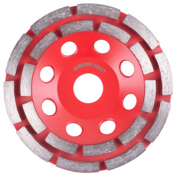 Slīpēšanas disks Strend Pro CGW22, 125 mm, 2 rindas Kauss, betons