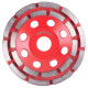 Slīpēšanas disks Strend Pro CGW22, 125 mm, 2 rindas Kauss, betons Slīpēšanas disks Strend Pro CGW22, 125 mm, 2 rindas Kauss, betons