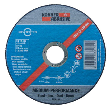 Диск отрезной KONNER 150x1,6x22 мм, металл